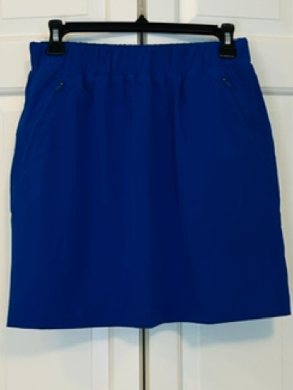 Lou & Grey Wanderweave Royal Blue Active Skort | Size XS (Fits Like SZ Small)